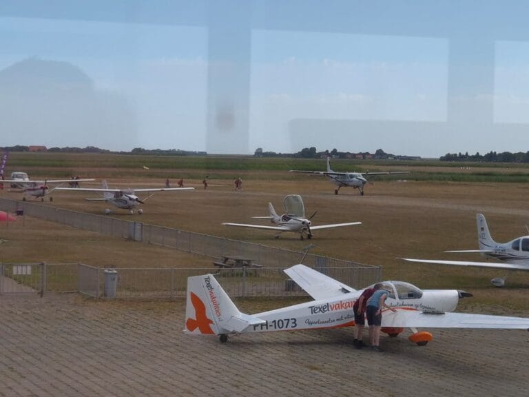 Vliegreis naar Texel